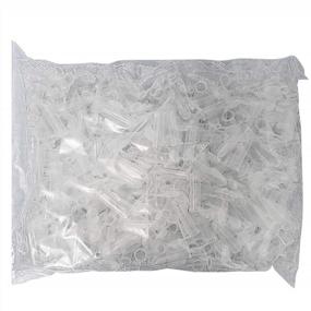 img 1 attached to 500 Pack Of Natural Polypropylene Micro-Centrifuge Tubes With Snap Caps - 2.0 Ml