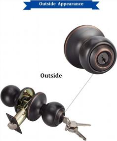 img 2 attached to 6-Pack Venetian Bronze Keyed Entry Knob Lock For Exterior Doors - Model 5763-ORB-ET