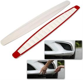 img 3 attached to Ygapuzi Car Front Rear Bumper Protector Corner Guard Anti-Collision Rubber Strips Scratch-Resistant Trim Cover For Cars SUV Pickup Trucks Exterior Accessories