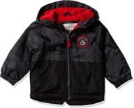 carters fleece perfect midweight jacket boys' clothing ~ jackets & coats logo