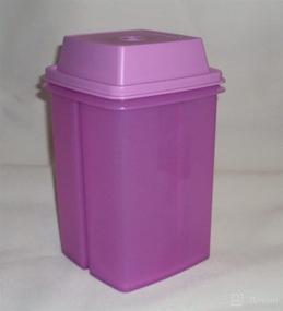 img 1 attached to Tupperware Large Square Pick-a-Deli Container - Lavender Purple