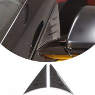 rearview triangular spoiler channel driving logo