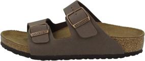 img 4 attached to Детская обувь Birkenstock Unisex Child Arizona Birkibuc 552893 ~ Сандалии для мальчиков