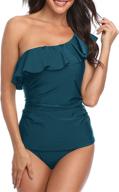 yonique womens bathing shoulder swimwear women's clothing ~ swimsuits & cover ups logo