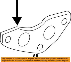 img 1 attached to Toyota 11496 31010 Engine Cooler Gasket