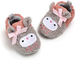 img 1 attached to 👶 Adorable BENHERO Cartoon Slippers: Perfect Prewalker Moccasins for Boys' Shoes!