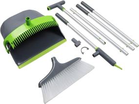 img 2 attached to AmazonBasics DS1764 Broom Dustpan Set