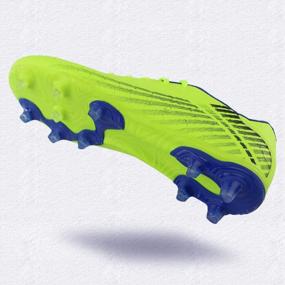 img 2 attached to Hawkwell Soccer Cleats For Youth And Men | Firm Ground Outdoor Performance