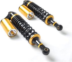 img 3 attached to 🛵 Cloud Rising Universal 340mm Rear Air Shocks Absorber for Honda Kawasaki Suzuki Yamaha: Ideal for Go Kart Scooters & Sports Street Bikes