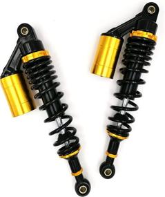 img 4 attached to 🛵 Cloud Rising Universal 340mm Rear Air Shocks Absorber for Honda Kawasaki Suzuki Yamaha: Ideal for Go Kart Scooters & Sports Street Bikes