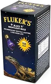 img 2 attached to 🐍 Reptile Black Nightlight Bulbs - Fluker's 150 Watt Option