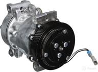 🌍 high-quality global parts distributors a/c compressor for 96-00 chevy pickup (6511340) - 100% compatible replacement logo