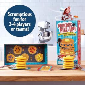img 3 attached to Pancake Pile-Up: настольная игра Sequence Relay для детей от 4 лет от Educational Insights — веселая семейная игра для 2–4 игроков