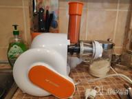 img 2 attached to Kitfort KT-1110-1 screw juicer, green review by Gabriela Zagumna ᠌