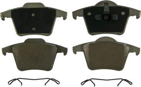 img 4 attached to Wagner ThermoQuiet QC980 Ceramic Disc Brake Pad Kit