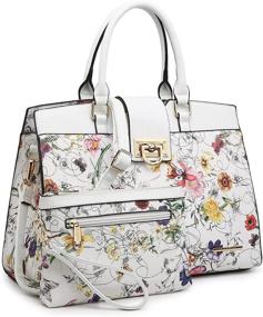 img 4 attached to Dasein Handbags Shoulder Satchel 8520 CF Women's Handbags & Wallets via Totes