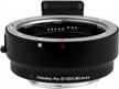 fotodiox pro lens mount adapter with auto-exposure, auto-focus and auto-aperture, canon eos ef efs lens to eos m ef-m camera body logo