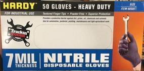 img 1 attached to Nitrile Powder Free Gloves Extra Large Cleaning Supplies