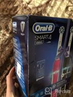img 1 attached to Electric toothbrush Oral-B Smart 4 4900, black/pink review by Qu Qui Qu (Cu C H in ᠌