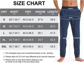 img 1 attached to Stay Comfortable And Stylish In G4Free Men'S Zipper Pocket Jogger Sweatpants