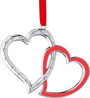 переплетающееся двойное сердечко klikel's: идеально подходит для вашего первого рождества вместе! логотип