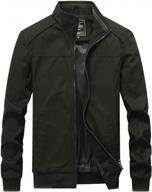 men's flight bomber jacket | ftcayanz cotton lightweight softshell windbreaker zip coat outwear логотип