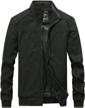 men's flight bomber jacket | ftcayanz cotton lightweight softshell windbreaker zip coat outwear logo