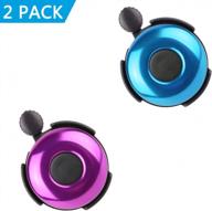 rekata loud bicycle bell for boys, girls, and adults - aluminum bike bell for better sound and safety logo