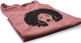 img 2 attached to Classy Mood Melanin Queen Black Girls' Clothing : Tops, Tees & Blouses