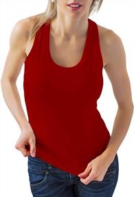 img 1 attached to 4 Pack Women'S Cotton Tank Tops: Emprella Comfort Tanks For Summer!