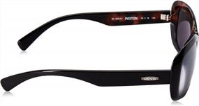 img 2 attached to Круглые поляризованные солнцезащитные очки унисекс Revo с защитой от ультрафиолета - модель RE 1039 Paxton, прямоугольный дизайн для женщин