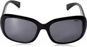 img 3 attached to Круглые поляризованные солнцезащитные очки унисекс Revo с защитой от ультрафиолета - модель RE 1039 Paxton, прямоугольный дизайн для женщин
