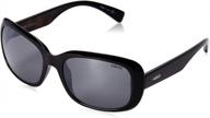 revo unisex round polarized sunglasses with uv protection - model re 1039 paxton rectangular design for women logo