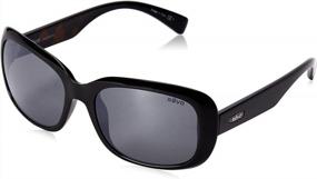 img 4 attached to Круглые поляризованные солнцезащитные очки унисекс Revo с защитой от ультрафиолета - модель RE 1039 Paxton, прямоугольный дизайн для женщин