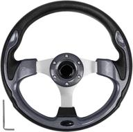 🏌️ elevate your golfing experience with motafar universal fit golf cart steering wheel: ideal for club car, ezgo, yamaha, precedent tempo, ds логотип