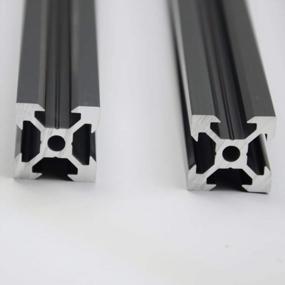 img 3 attached to 4Pcs 400Mm V-Shaped Black Anodized Aluminum Profile Extrusion For DIY 3D Printer And CNC Machine - Iverntech 2020 European Standard
