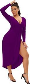 img 2 attached to AM CLOTHES Bodycon Dresses 2X Large Women's Clothing - Dresses