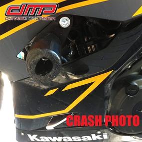 img 2 attached to 🏍️ DMP Kawasaki Ninja 400 Z400 Z 400 NO CUT Black Frame Sliders ABS & NON ABS - 750-4159 - MADE IN USA