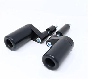 img 3 attached to 🏍️ DMP Kawasaki Ninja 400 Z400 Z 400 NO CUT Black Frame Sliders ABS & NON ABS - 750-4159 - MADE IN USA