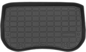img 3 attached to Bomely Fit 2017-2020 Tesla Model 3 Frunk Mat Front Trunk Mats TPE Cargo Liner All Weather Tesla Model 3 Accessories (Front Trunk Mat 17-20)