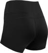 "kimmery women's 4.5"" high waist lightweight yoga shorts with pockets" 1 logo
