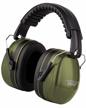 vanderfields ear protection earmuffs: noise cancelling & passive reduction for safety hearing - adult headphones for shooting, lawn mowing, diy, construction & woodworking. logo