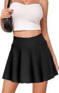 👗 stylish waisted pleated skirts with skater pockets - perfect for girls' clothing at skirts & skorts логотип