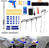 🔧 qiujin 53pcs paintless dent repair kit: ultimate tools for automobile body hail dent removal логотип