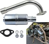 exhaust muffler compatible predator engines logo