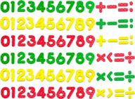 spritegru 102pcs magnetic numbers for basic math mathematics education (stars background) logo