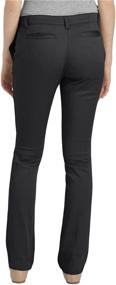 img 2 attached to Dickies Juniors Stretch Straight Pant Girls' Clothing ~ Pants & Capris