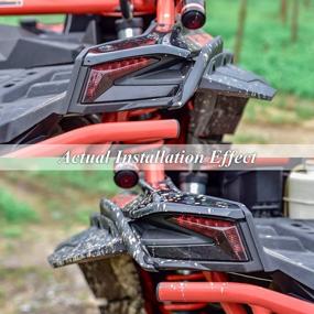 img 2 attached to Upgrade Your Can-Am Maverick X3 With SAUTVS LED Taillights – Rear Brake And Stop Lights Tail Lamps (2Pcs, 710004744)