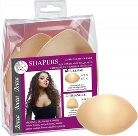 img 3 attached to Braza Shapers - Enhanced Foam Push Up Pads for Full Breast Enhancement