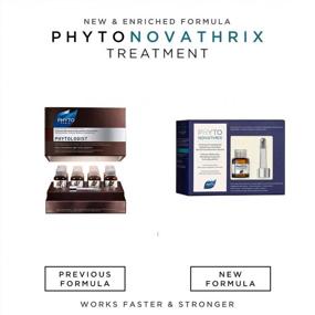 img 2 attached to Revitalize Your Hair With PHYTO Phytonovathrix Scalp Hair Loss Thinning Treatment - New & Improved Phytologist Formula - 12 Vials.